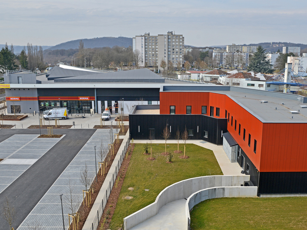 Pôle de services et centre commercial Montbéliard